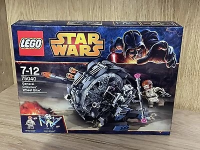 Buy LEGO Star Wars: General Grievous' Wheel Bike (75040) Sealed In Box • 59.99£