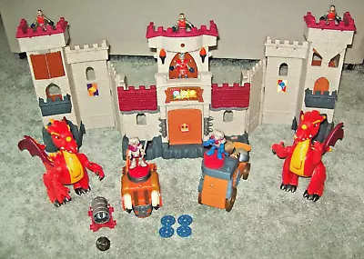 Buy Fisher Price Imaginext Interactive Medieval Castle + Dragons, Figures, Weapons • 19.99£