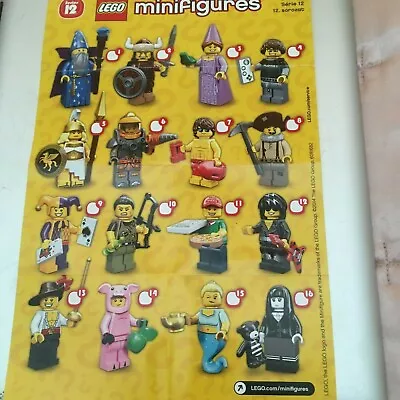 Buy Genuine Lego Minifigures From  Series 12 Choose The One You Need • 9.99£