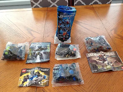 Buy 5 Lots Of Assorted Lego Bionicle + Hero Factory Dated From 2005 To 2012 • 15.99£