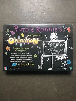 Buy Purple Ronnie’s Groovy Game Of Operation, New, Sealed, Hasbro, MB, 2001, UK, 16+ • 14.29£