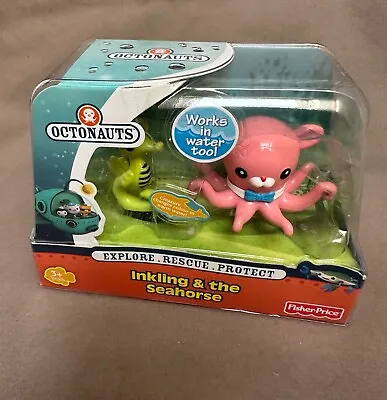 Buy Octonauts Childrens Toys BNIB Fisher Price Inkling & The Seahorse 2012 • 24.99£