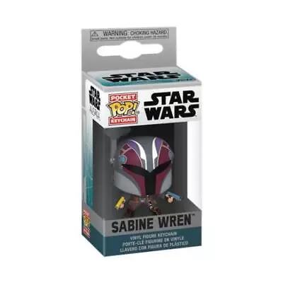 Buy Funko Pop: Star Wars: Ahsoka (tv) - Sabine Wren Keychain %au% • 12.59£