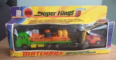Buy Matchbox Superkings Lesney No. K-20 - Cargo Hauler + Pallet Loader DAF Truck Set • 13.50£