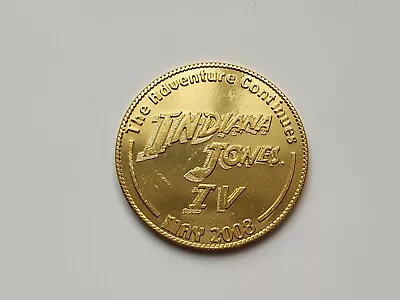 Buy 2007 HASBRO Limited Edition Indiana Jones IV GOLD Coin SDCC Crystal Skull • 34.99£