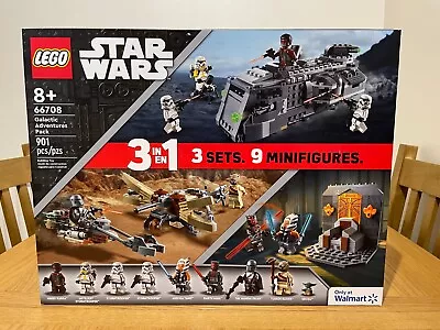 Buy LEGO® Star Wars Galactic Adventures Pack 3 In 1 66708 Walmart Exclusive New, S1 • 134.99£