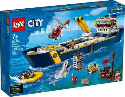 Buy 60266 LEGO City Ocean Exploration Ship - Retired - Brand New In Box BNIB • 184.95£