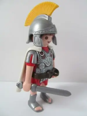 Buy Playmobil Roman Figure: Leader/Centurion With Cape & Yellow Plumed Helmet NEW • 5.99£