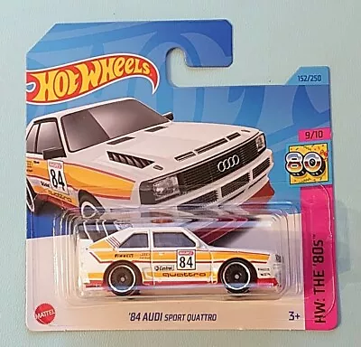 Buy Hot Wheels 2023. '84 Audi Sport Quattro. New Collectable Model Car. HW The 80s • 4£