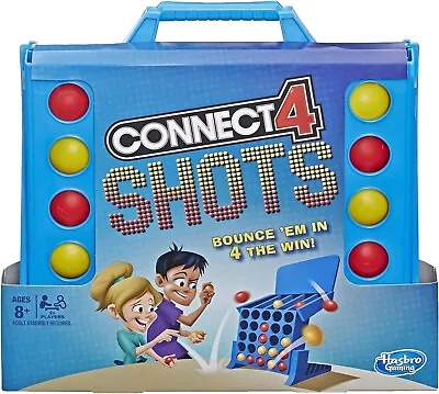 Buy Hasbro Gaming Connect 4 Shots Board Game Fun Family Game, 8+ • 19.95£