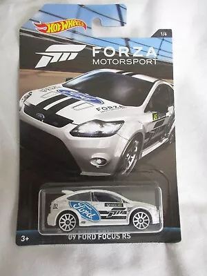 Buy Hot Wheels 2017 Forza Motorsport '09 Ford Focus RS Mint In Card • 5.99£