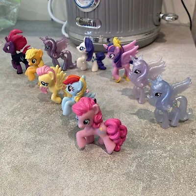 Buy My Little Pony, Royals Princess Mini Figure Bundle Unicorns And Ponies X10 • 18£