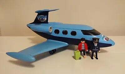 Buy Playmobil Family Fun Park 9366 Jet Plane Aeroplane Blue Pirate • 28.99£