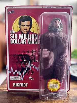 Buy Six Million Dollar Man Bigfoot Figure 8  Bif Bang Pow Bionic Man *NEW* • 99.95£