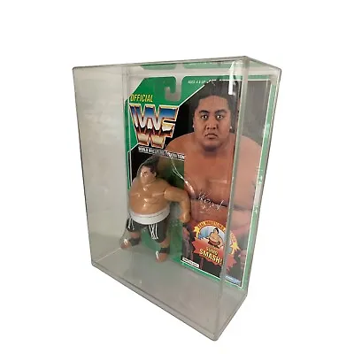 Buy Wwf Hasbro Extra Deep Wide Acrylic Display Case, Also Fits Wcw Galoob Moc 🏆 • 26.95£