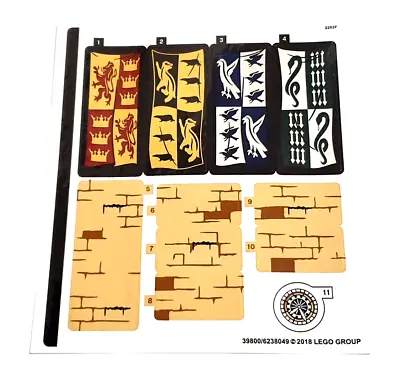 Buy LEGO® Harry Potter™ Sticker Bow 75954 The Great Hall Of Hogwarts (01) • 6.91£
