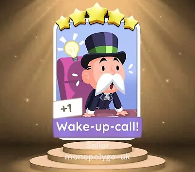 Buy Monopoly Go - Wake-Up-Call - Fast Delivery • 6.75£