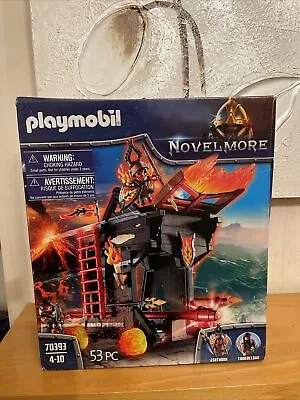 Buy Playmobil 70393 Novelmore Knights Burnham Raiders Fire Ram 53pcs • 19£
