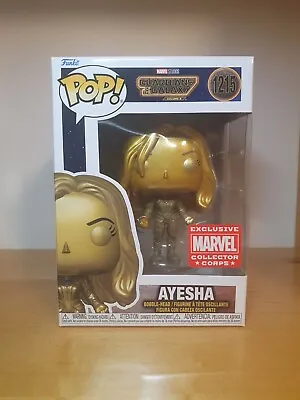 Buy Ayesha Funko Pop #1215 Marvel Collector Corps Guardians Of The Galaxy Vol. 3 • 20£