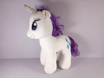 Buy My Little Pony Rarity Unicorn Build-A-Bear 16  Plush Diamonds Purple Hair 2014 • 17.99£