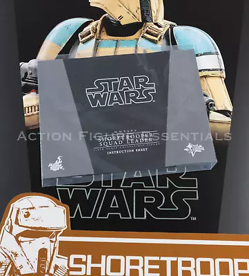 Buy Hot Toys Shoretrooper Squad Leader Instructions MMS592 1/6 Star Wars Rogue One • 3.99£