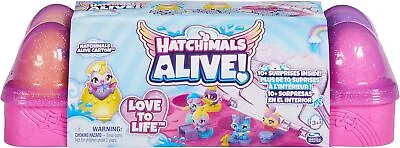 Buy HATCHIMALS Alive, Egg Carton Toy With 5 Mini Figures In Self-Hatching Eggs, 11 A • 30.70£
