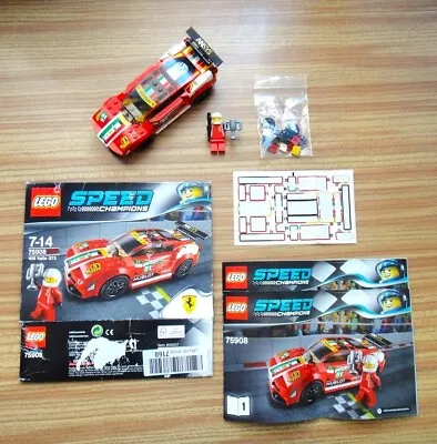 Buy Lego 75908 Speed Champions Ferrari 458 – COMPLETE & RETIRED • 22£