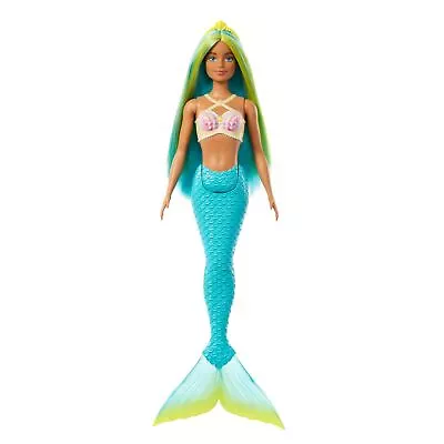 Buy Barbie - Core Mermaid (Blue Tail & Green Hair) /Toys • 17.09£