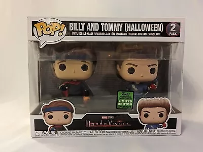 Buy Funko POP! Wanda Vision Billy And Tommy Halloween 2021 Spring Convention • 76.99£