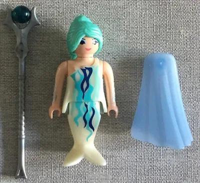 Buy Playmobil 9147 Figure Series 11 Sea Queen Mermaid Figure Excellent Condition • 4.99£