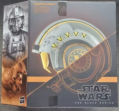 Buy Star Wars Hasbro Black Series Full Size Mandalorian Trapper Wolf Helmet New. • 100£