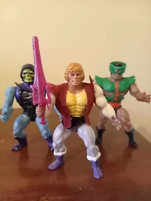 Buy He Man Action Figure Toy Bundle Masters Of The Universe Prince Adam 80's Mattel • 16£
