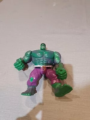 Buy The Incredible Hulk 1996 Savage Hulk Action Figure Marvel Toy Biz • 14£