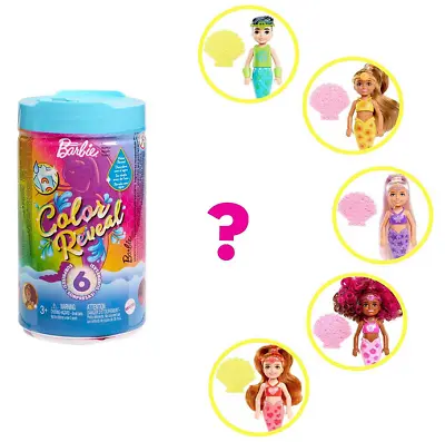 Buy New Official Childrens Barbie Dolls Fashionista Princess Color Reveal Dreamtopia • 10.99£