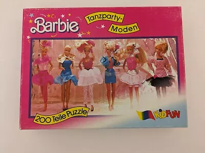 Buy Barbie Jigsaw Puzzle Dance Party Fashions 200pcs 90's Kidfun 40506 • 10.25£