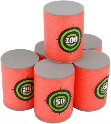 Buy COCOSO 12 Pcs EVA Soft Foam Darts Targets For Nerf N-strike Elite Series • 8.49£