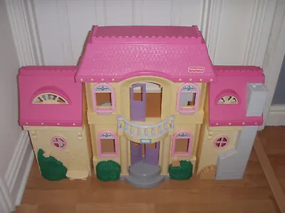 Buy Vintage Fisher Price Loving Family Fold Up And Carry Dolls House • 44.99£