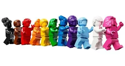 Buy Lego Monochrome Minifigures From 40516 Everyone Is Awesome  • 6.25£