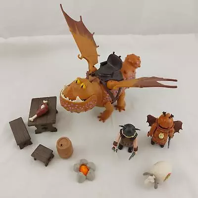 Buy Playmobil How To Train Your Dragon Fishlegs And Meatlug Sets 9460 & 70044 • 34.99£