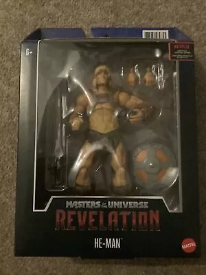 Buy He-man Masters Of The Universe Revelation Masterverse Mattel • 9.99£