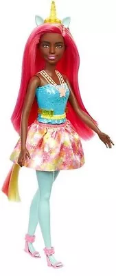 Buy Mattel Barbie Dreamtopia Yellow Unicorn Toys • 20.71£