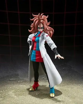 Buy DRAGON BALL FIGHTERZ - Android 21 Lab Coat S.H. Figuarts Action Figure Bandai • 81.13£
