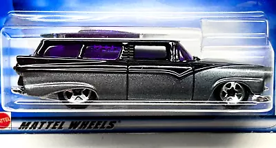 Buy Hot Wheels 2003 First Editions '55 FORD RANCH WAGON 8 CRATE (Silver/Black) #022 • 2.38£