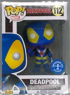 Buy Funko POP #112 Deadpool (Thumb Up- X-Men) Marvel - Includes POP Protector • 11.19£