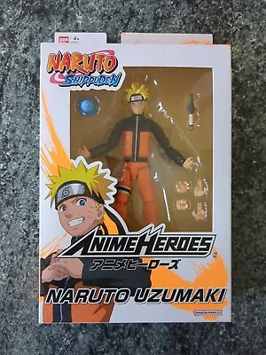 Buy BANDAI Anime Heroes Collectible Action Figure 15cm UZUMAKI NARUTO Brand New #2 • 20£