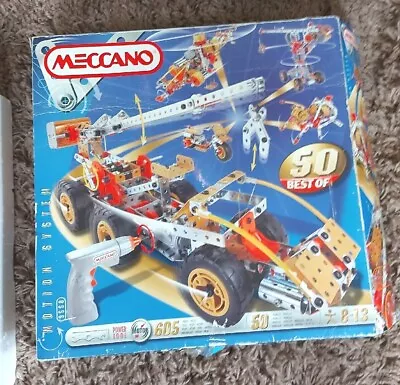 Buy Meccano 50 Best Of Set Number 9550 With Its Original Instruction Book • 45£