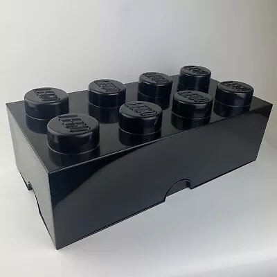 Buy Black Lego 8 Stud Brick Storage Box Genuine • 16.99£