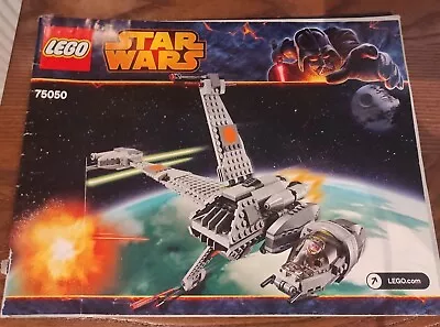 Buy LEGO Star Wars 75050 B-Wing Original Box/Instructions 100% Complete • 70£
