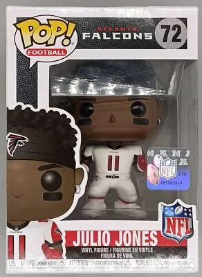 Buy Funko POP #72 Julio Jones (White) NFL Atlanta Falcons - Damaged Box + Protector • 10.49£