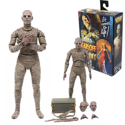 Buy NECA Universal Monsters Ultimate Mummy 7'' PVC Action Figure Toy Model Collect • 47.78£